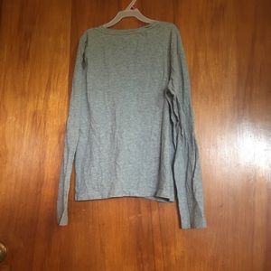 Plain grey long sleeve